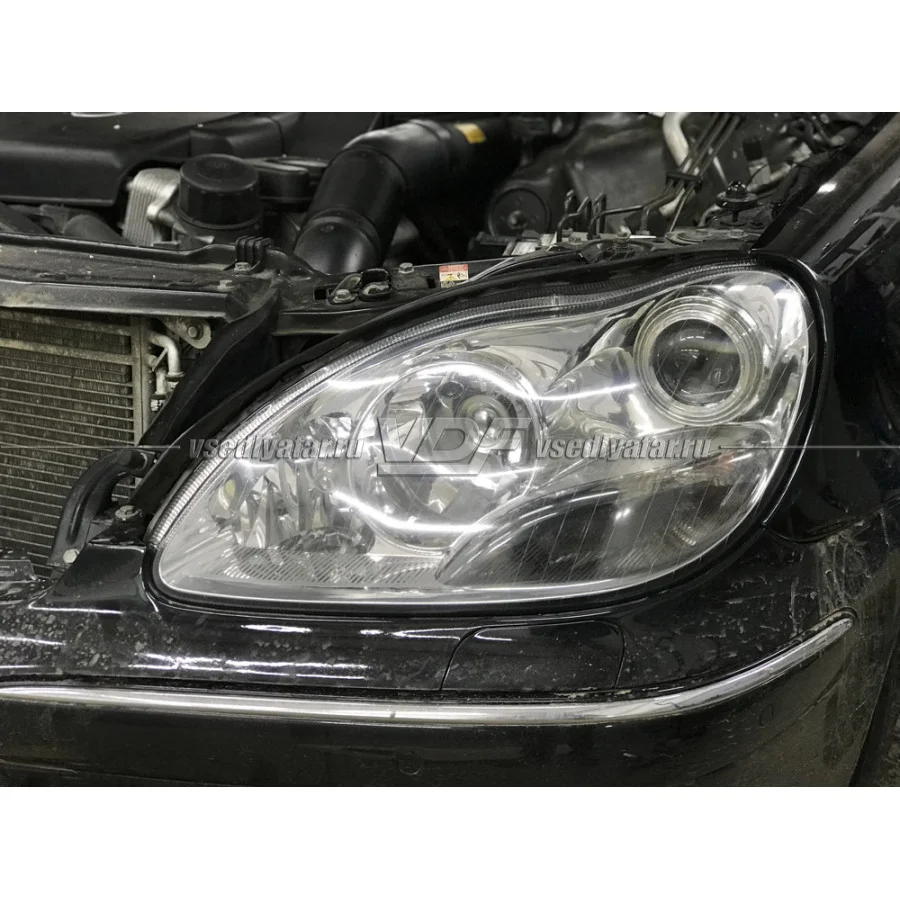 Рамки для замены линз в фарах Mercedes S W220 2002-2005