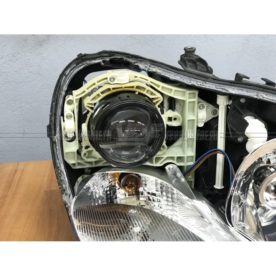 Рамки для замены линз в фарах Mercedes S W220 2002-2005