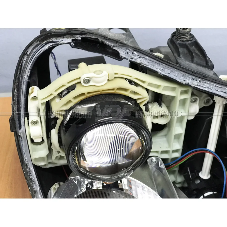 Рамки для замены линз в фарах Mercedes S W220 2002-2005