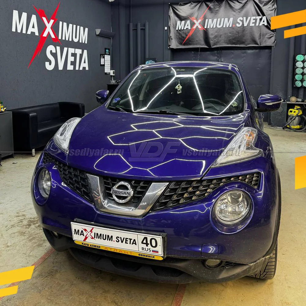 Рамки для замены линз в фарах Nissan Juke 2014-2020