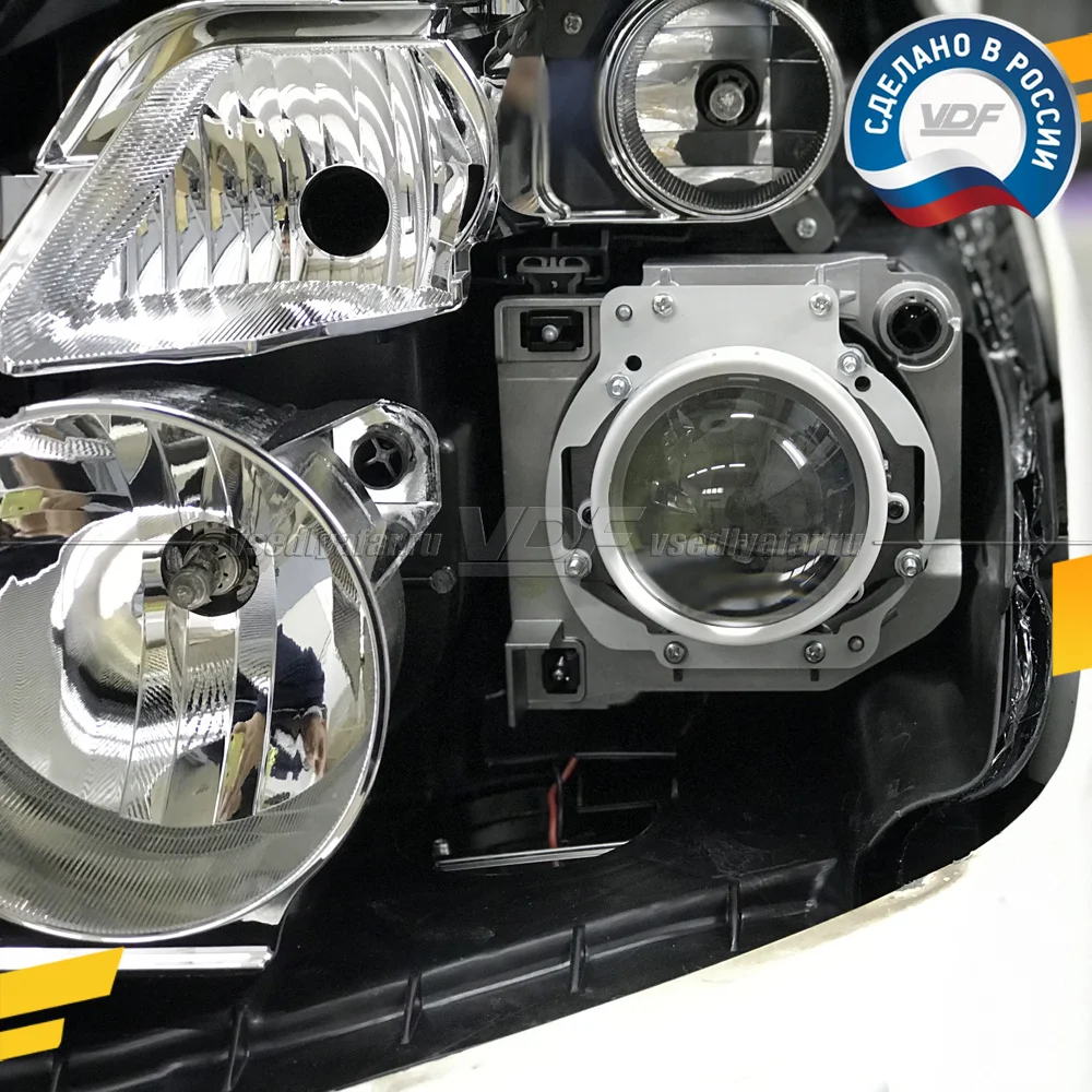 Рамки для замены линз в фарах Nissan Patrol Y62 2010-2014