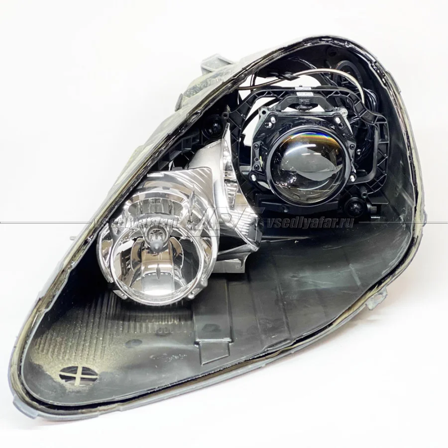 Рамки для замены линз в фарах Porsche Cayenne 958 2010-2014 с AFS Intellect Тип 2
