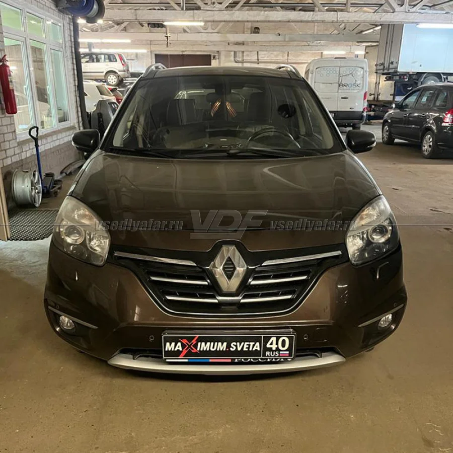 Рамки для замены линз в фарах Renault Koleos 2007-2011