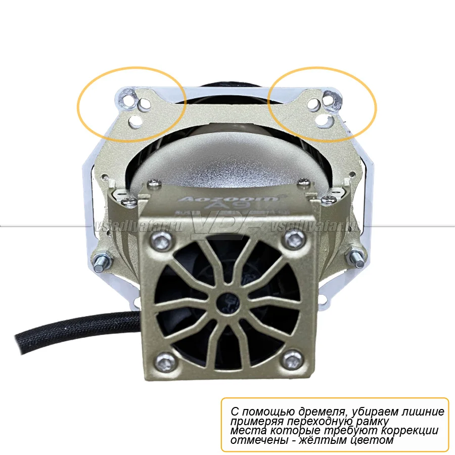 Рамки для замены линз в фарах Renault Laguna 2007-2010
