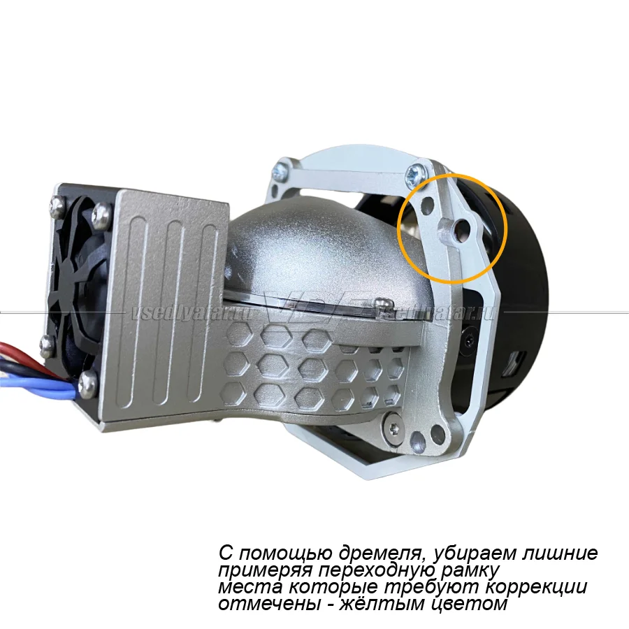 Рамки для замены линз в фарах Range Rover Evoque 2011-2015
