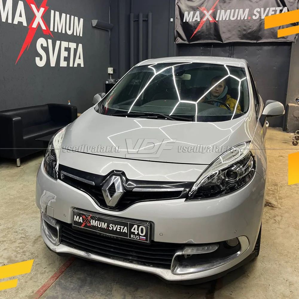 Рамки для замены линз в фарах Renault Scenic 2012-2015 Галоген