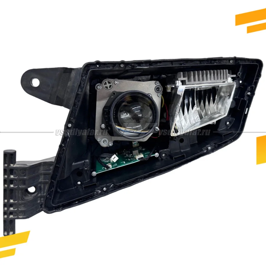 Рамки для замены линз в фарах Sitrak C7H 2021-2024 LED