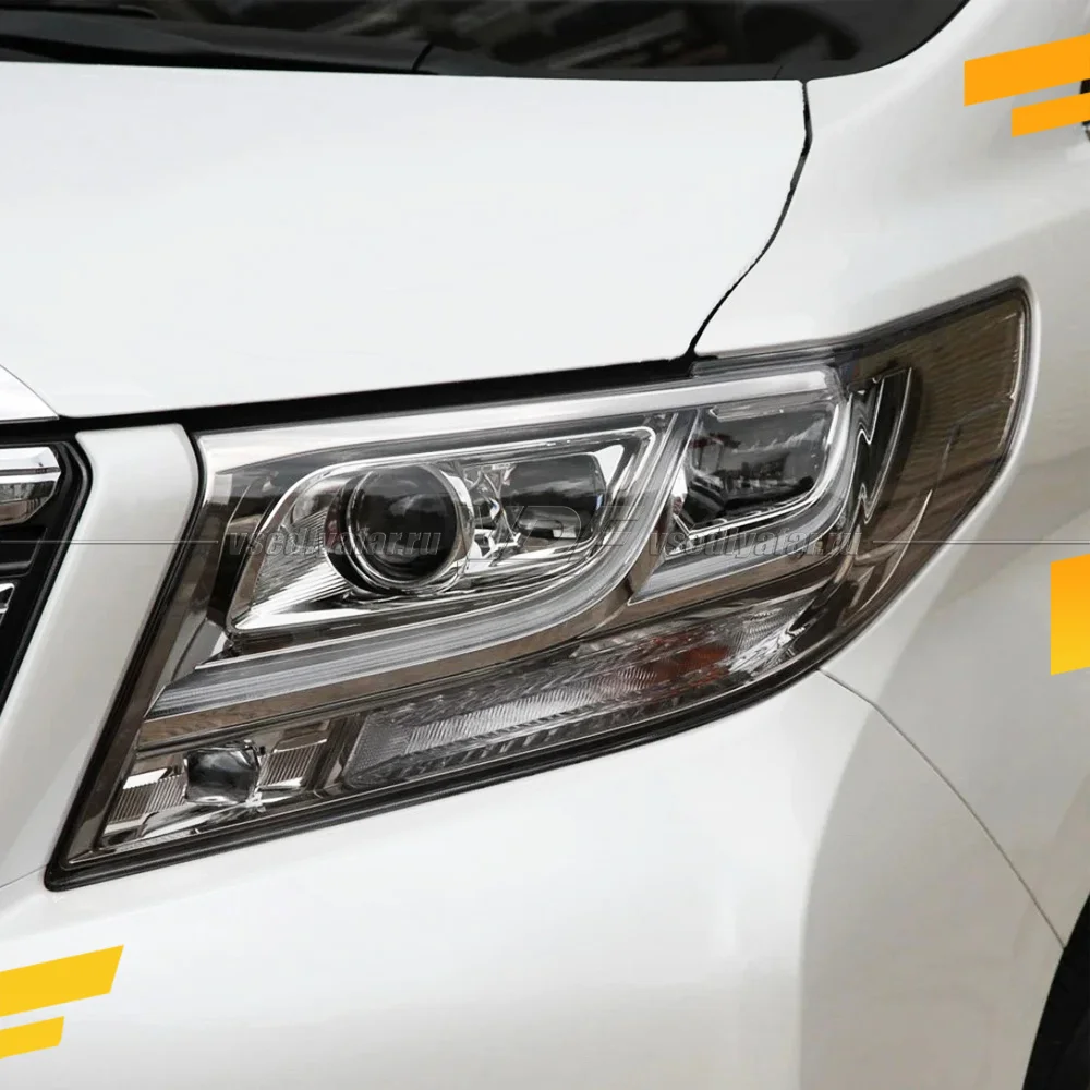 Рамки для замены линз в фарах Toyota Alphard 2015-2018 3,0 + Matrix