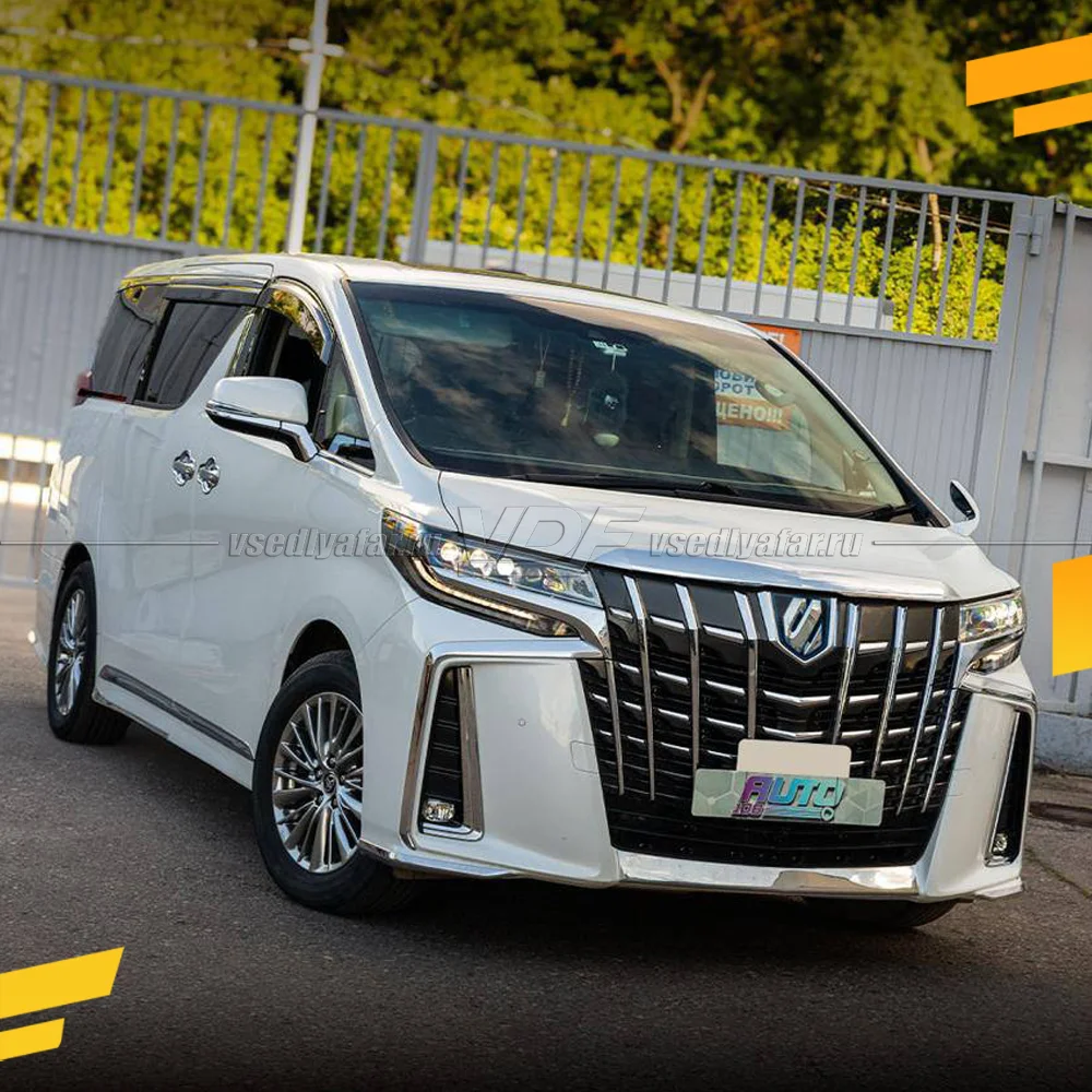 Рамки для замены линз в фарах Toyota Alphard 2017-2023 4-Matrix Kit
