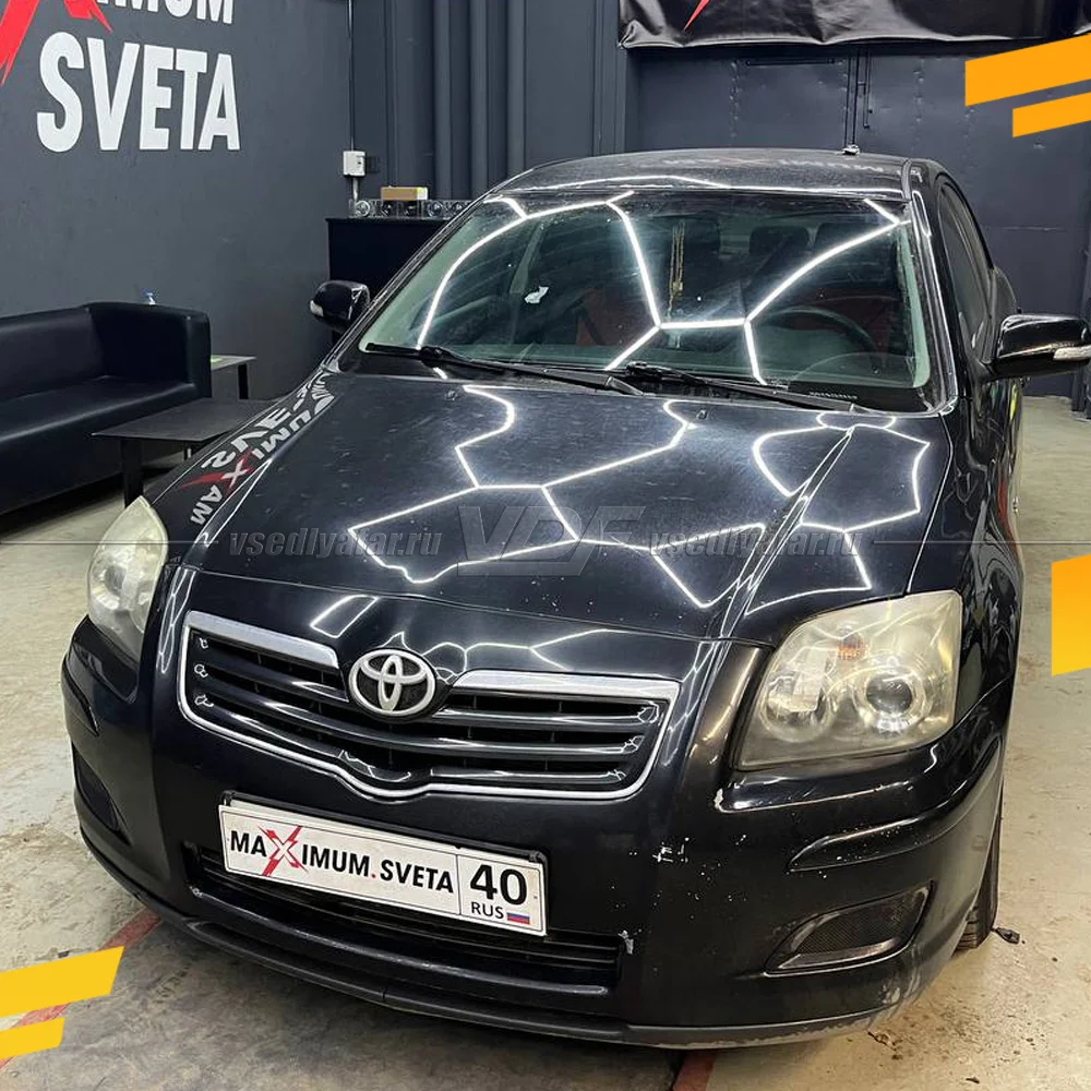 Рамки для замены линз в фарах Toyota Avensis 2006-2008