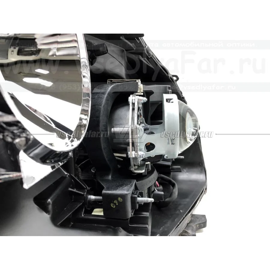 Рамки для замены линз в фарах Toyota Land Cruiser Prado 150 2009-2013 с AFS