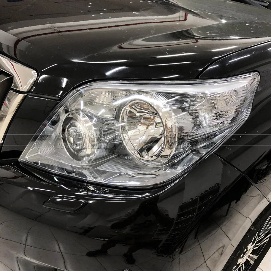 Рамки для замены линз в фарах Toyota Land Cruiser Prado 150 2009-2013 с AFS