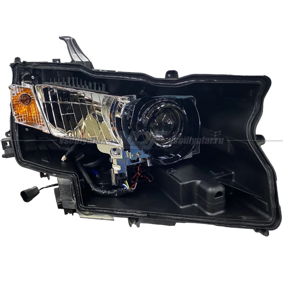 Рамки для замены линз в фарах Toyota Land Cruiser Prado 150 2017-2022 LED Тип 2