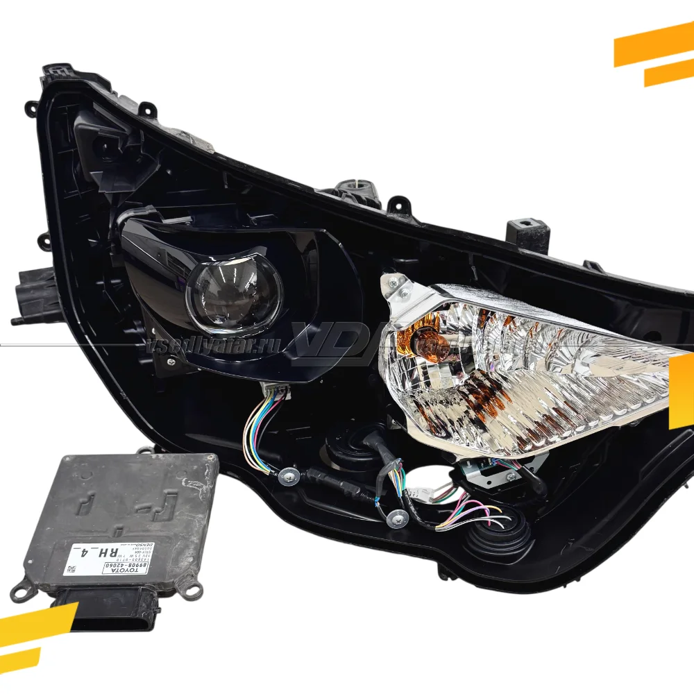 Рамки для замены линз в фарах Toyota RAV4 2018-2022 LED