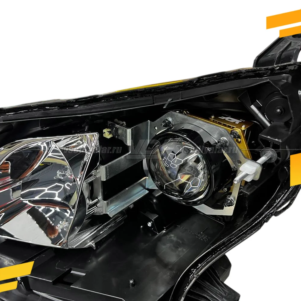 Рамки для замены линз в фарах Toyota RAV4 2012-2015 Цельная