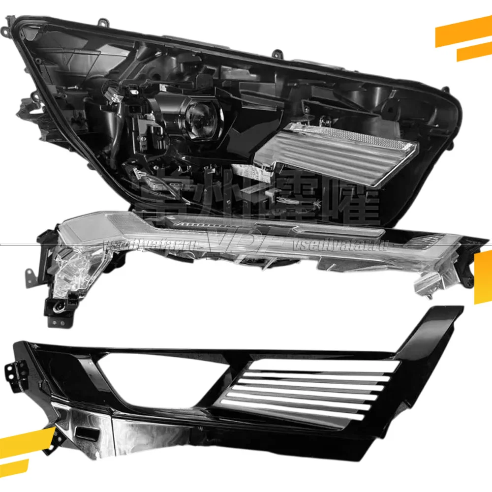 Рамки для замены линз в фарах Toyota RAV4 2018-2025 Led