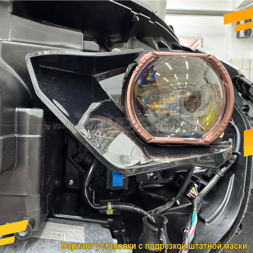 Рамки для замены линз в фарах Toyota RAV4 2018-2025 Led