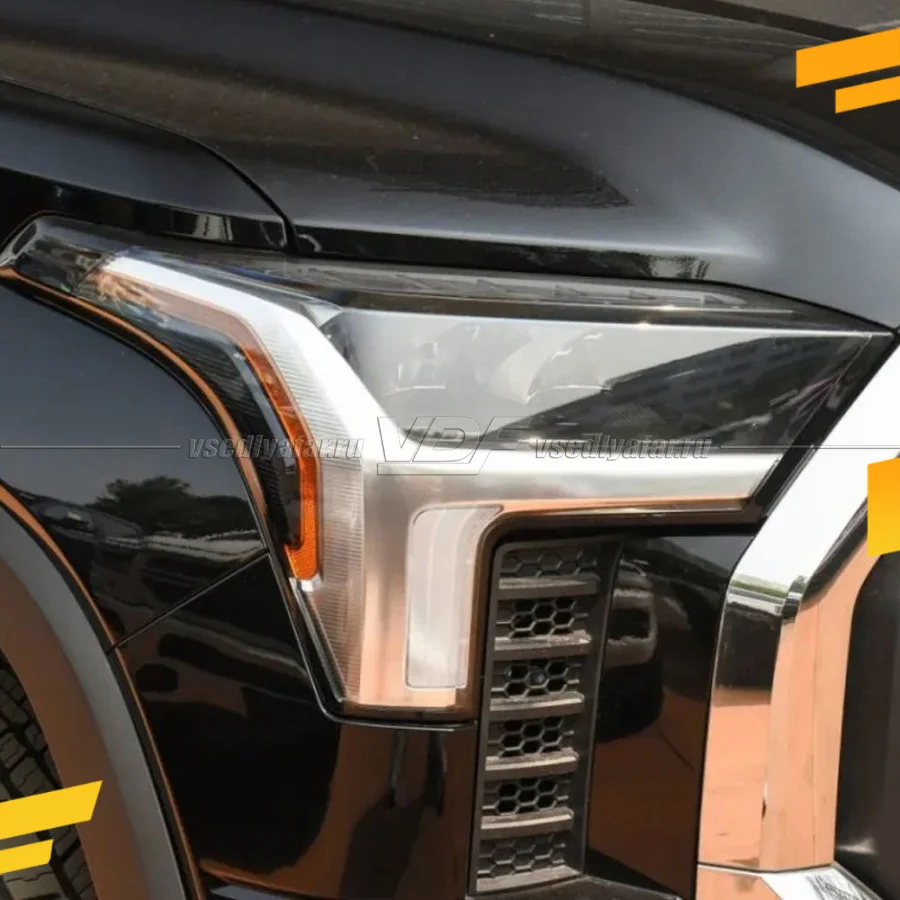 Рамки для установки линз в фары Toyota Tundra 2021-2024 LED Рефлектор