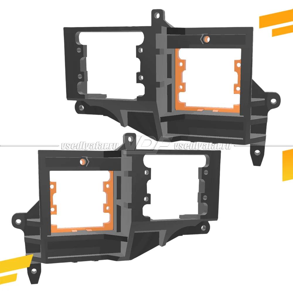 Рамки для замены линз в фарах Toyota Voxy R80 2017-2021 LED