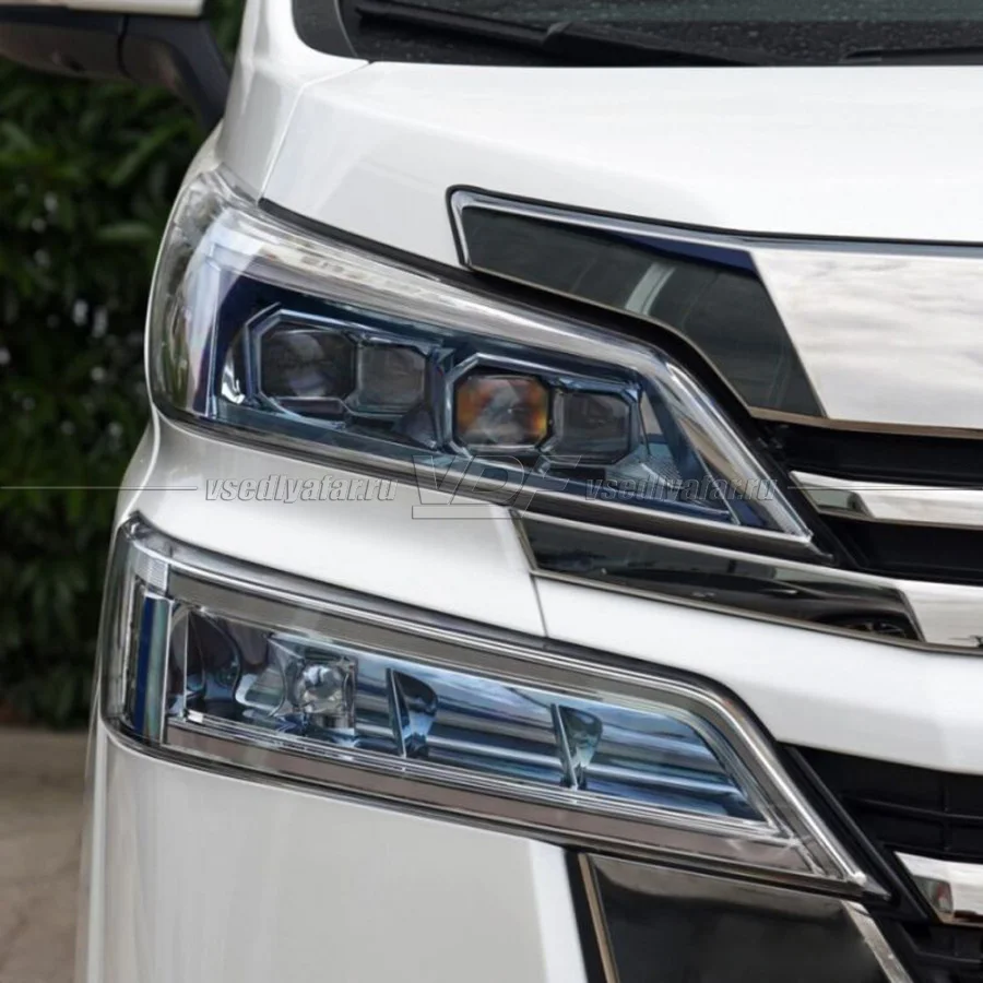 Рамки для замены линз в фарах Toyota Vellfire 2017-2023
