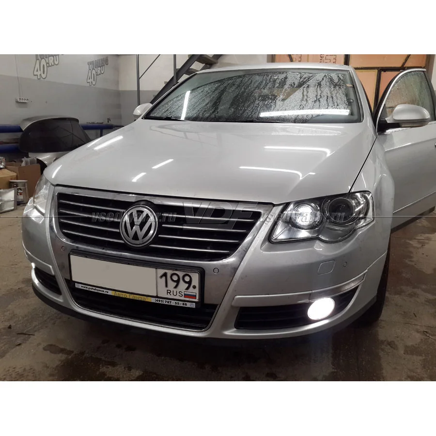 Рамки для замены линз в фарах Volkswagen Passat B6 2005-2010 с AFS