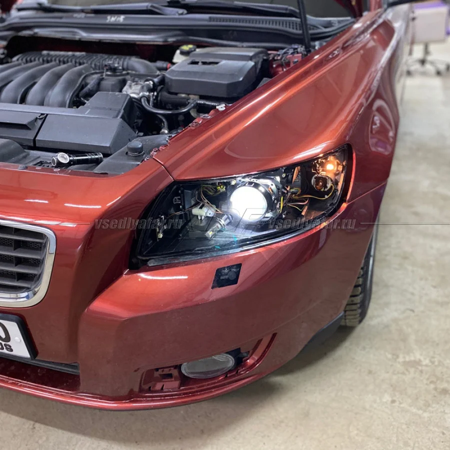 Рамки для замены линз в фарах Volvo S40 2004-2012 Тип 2