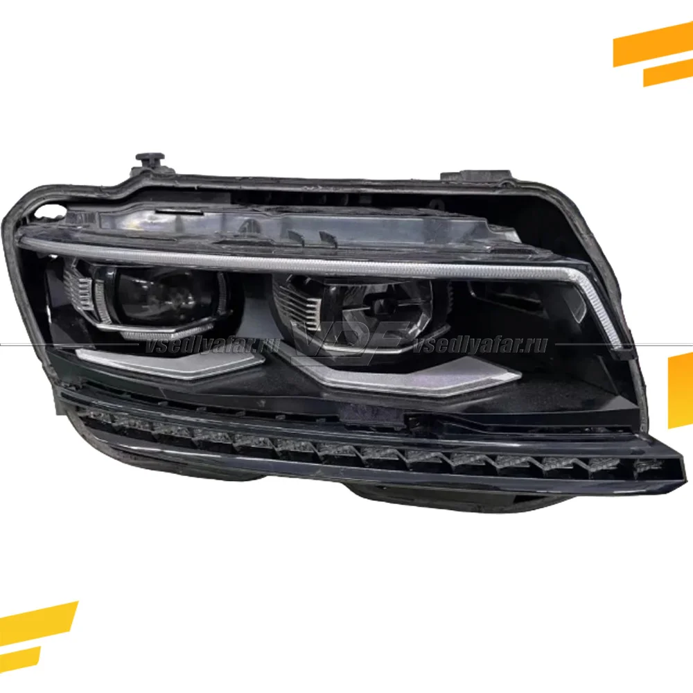 Рамки для замены линз в фарах Volkswagen Tiguan 2016-2021 LED с AFS