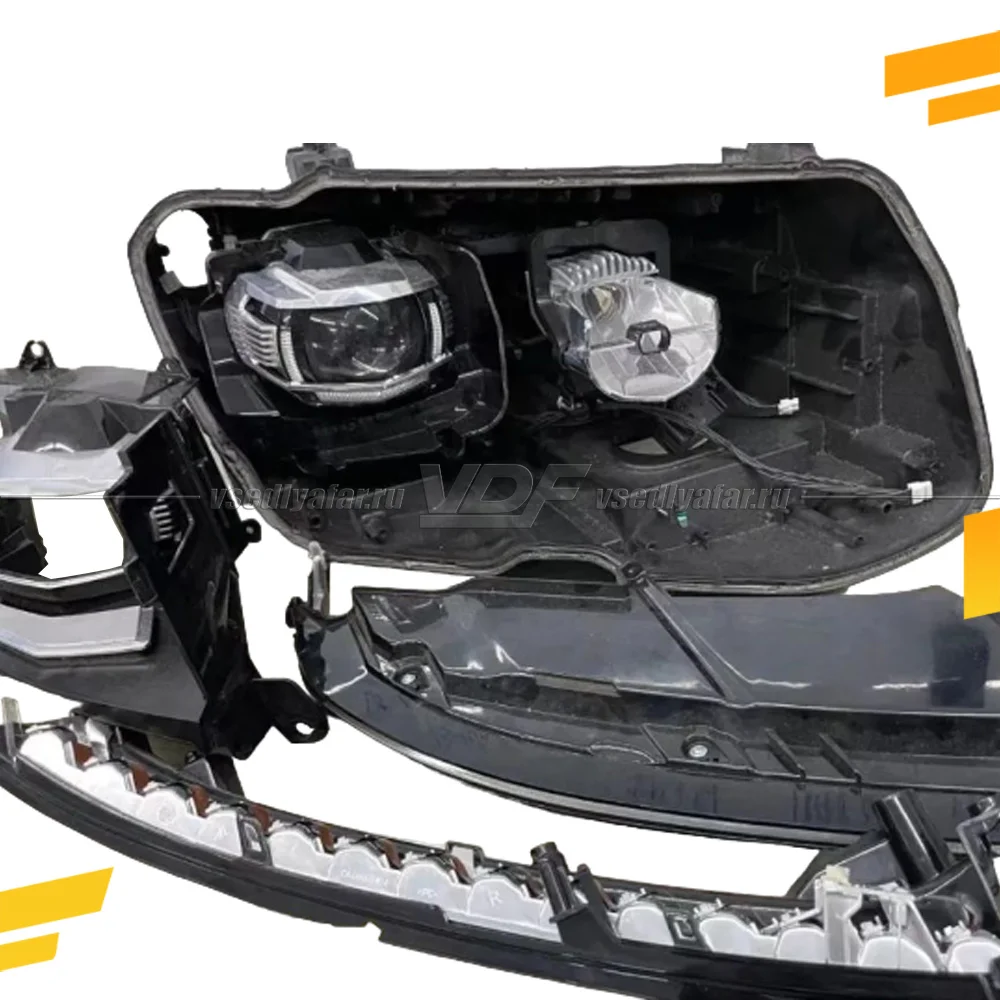 Рамки для замены линз в фарах Volkswagen Tiguan 2016-2021 LED с AFS