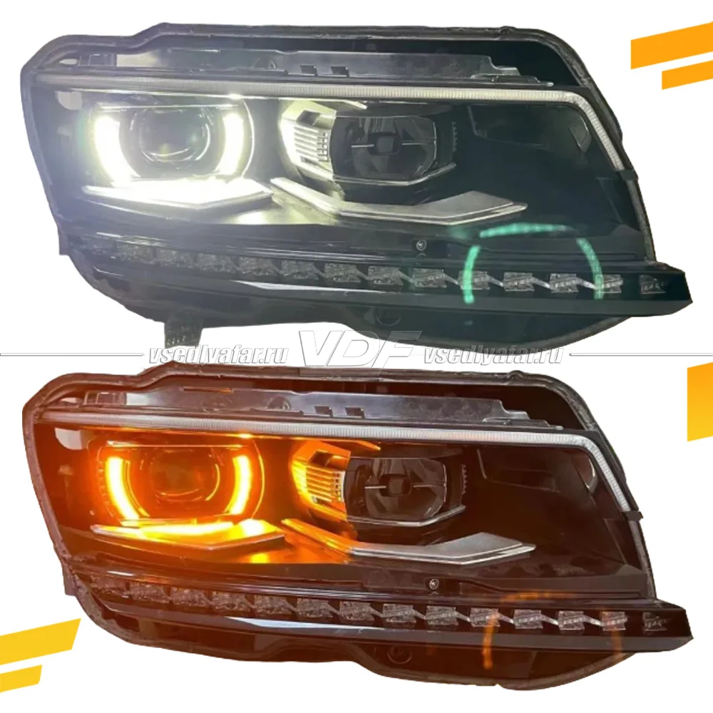 Рамки для замены линз в фарах Volkswagen Tiguan 2016-2021 LED с AFS