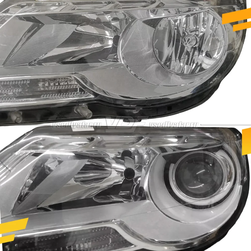 Рамки для установки линз в фары Volkswagen Tiguan 2006-2011 Галоген рефлектор