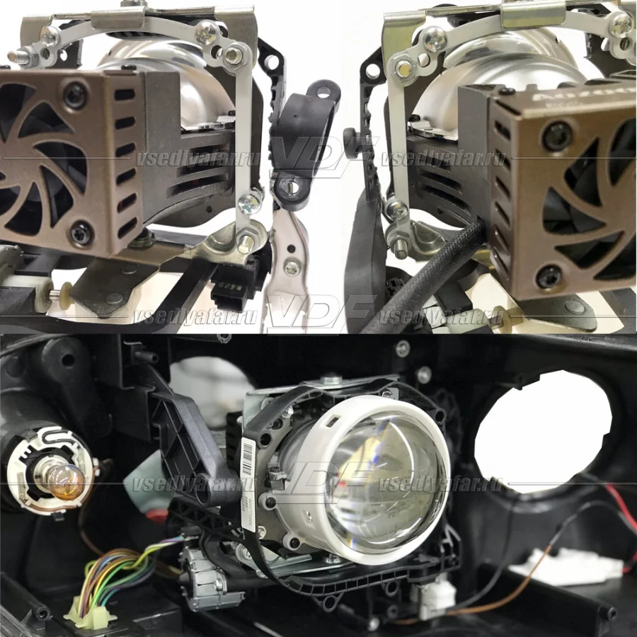 Рамки для замены линз в фарах BMW X5 E70 2006-2013